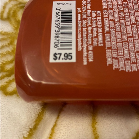 Bath & Body Works Sweet Cinnamon Pumpkin Cleansing Gel (4) 🆕 - Picture 5 of 5